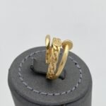 ⁦خاتم ذهب عيار 18 الوزن 4.65 جرام⁩ - الصورة ⁦2⁩