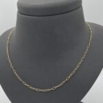 ⁦عقد ذهب عيار 18 الوزن 4.24 جرام⁩ - الصورة ⁦3⁩