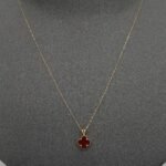 ⁦عقد ذهب عيار 18 الوزن 0.48 جرام⁩ - الصورة ⁦3⁩