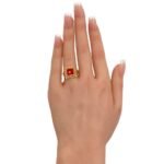 خاتم ذهب عيار 21 الوزن 2.38 جرام