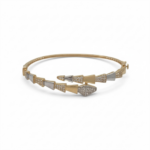 ⁦اسواره وخاتم ذهب عيار 18 الوزن 10.03 جرام⁩ - الصورة ⁦5⁩