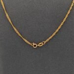 ⁦سلسال ذهب عيار 21 الوزن 4.98 جرام⁩ - الصورة ⁦3⁩