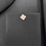 ⁦طقم ذهب ناعم عيار 18 وزن 3.29 جم زهره مرصعة تبهر دوماً⁩ - الصورة ⁦6⁩