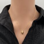 عقد ذهب عيار 18 الوزن 1.66 جرام