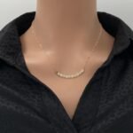 عقد ذهب عيار 18 الوزن 1.66 جرام