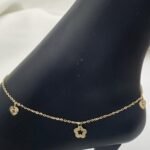 ⁦خلخال ذهب عيار 18 الوزن 1.36 جرام⁩ - الصورة ⁦3⁩