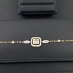 ⁦طقم ذهب عيار 18 الوزن 10.4 جرام⁩ - الصورة ⁦5⁩