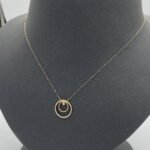 ⁦عقد ذهب عيار 18 الوزن 1.07 جرام⁩ - الصورة ⁦3⁩