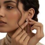 حلق طبي ذهب عيار 18 الوزن 0.41 جرام