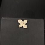 ⁦طقم تشوكر ذهب عيار 18 وزن 3.51 جرام بجمال ناعم لجميع المناسبات⁩ - الصورة ⁦2⁩