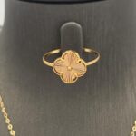 ⁦نصف طقم ذهب عيار 21 الوزن 5.68 جرام⁩ - الصورة ⁦4⁩