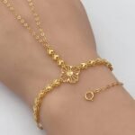 ⁦كف ذهب عيار 21 الوزن 4.14 جرام⁩ - الصورة ⁦2⁩