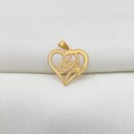 تعليقه حرف ص ذهب عيار 18 الوزن 0.33 جرام