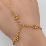 ⁦كف ذهب عيار 21 الوزن 3.51 جرام⁩ - الصورة ⁦3⁩