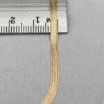 ⁦عقد فلات ذهب عيار 18 الوزن 6.59 جرام⁩ - الصورة ⁦4⁩