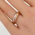 ⁦الخاتم المميز ذهب عيار 18 الوزن 6.74 جرام⁩ - الصورة ⁦3⁩