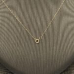 ⁦عقد ذهب عيار 18 الوزن 0.78 جرام⁩ - الصورة ⁦4⁩