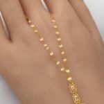 ⁦كف ذهب عيار 21 الوزن 4.09 جرام⁩ - الصورة ⁦2⁩