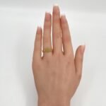 خاتم ذهب عيار 21 الوزن 2.15 جرام