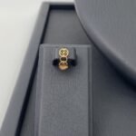 ⁦طقم ذهب عيار 21 وزن 7.44 جرام بزخارف الزهور المتشابكة الكلاسيكية⁩ - الصورة ⁦5⁩