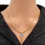 ⁦سبحه ذهب هنديه عيار 21 الوزن 5.86 جرام⁩ - الصورة ⁦2⁩