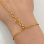 ⁦كف ذهب عيار 21 الوزن 2.45 جرام⁩ - الصورة ⁦4⁩