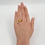 خاتم ذهب عيار 21 الوزن 2.34 جرام