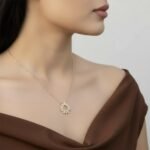 ⁦عقد ذهب عيار 18 الوزن 1.30 جرام⁩ - الصورة ⁦5⁩