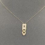 ⁦عقد ذهب عيار 18 وزن 1.33 جرام أناقة بسيطة⁩ - الصورة ⁦5⁩