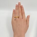 خاتم ذهب عيار 21 الوزن 2.28 جرام