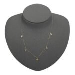 ⁦عقد تشوكر ذهب عيار 18 الوزن 0.70 جرام⁩ - الصورة ⁦4⁩