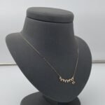 ⁦عقد ذهب عيار 18 الوزن 1.79 جرام⁩ - الصورة ⁦3⁩