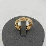 ⁦خاتم هيفاء ذهب عيار 18 الوزن 1.38 جرام⁩ - الصورة ⁦3⁩