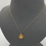 ⁦عقد ذهب عيار 21 الوزن 2.98 جرام⁩ - الصورة ⁦3⁩