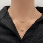 عقد ذهب عيار 18 الوزن 2.90 جرام