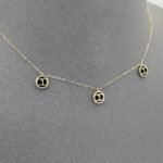 ⁦عقد ذهب عيار 18 الوزن 1.0 جرام⁩ - الصورة ⁦5⁩