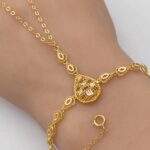 ⁦كف ذهب عيار 21 الوزن 4 جرام⁩ - الصورة ⁦2⁩
