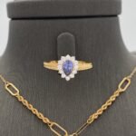 ⁦نصف طقم ذهب عيار 21 الوزن 5.08 جرام⁩ - الصورة ⁦2⁩