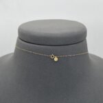 ⁦عقد ذهب عيار 18 الوزن 1.19 جرام⁩ - الصورة ⁦3⁩