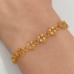 ⁦اسواره ذهب عيار 21 الوزن 3.50 جرام⁩ - الصورة ⁦3⁩