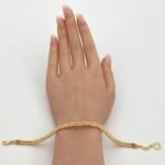 ⁦اسوارة ذهب دوريكا عيار 21 وزن 12.19 جم غاية في الجمال لمناسباتك الخاصة⁩ - الصورة ⁦2⁩