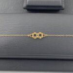⁦طقم ذهب تصميم تراثي عيار 21 وزن 7.50 بتعليقة دريم كاتشر⁩ - الصورة ⁦2⁩