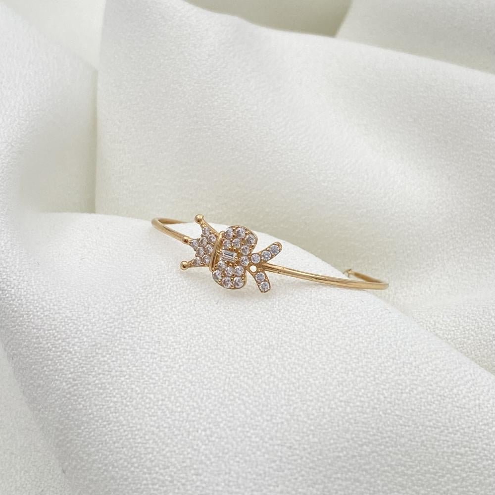 اسواره مواليد ذهب عيار 18 الوزن 1.65 جرام اسواره مواليد ذهب عيار 18 الوزن 1.65 جرام