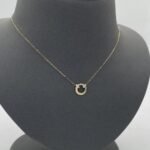 ⁦عقد ذهب عيار 18 الوزن 0.92 جرام⁩ - الصورة ⁦2⁩