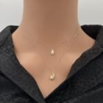 عقد ذهب عيار 18 الوزن 1.33 جرام