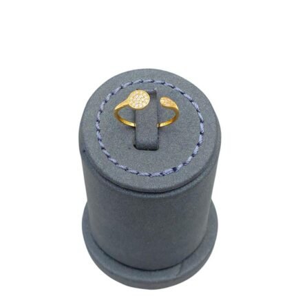 خاتم ذهب عيار 18 الوزن 0.88 جرام