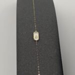 ⁦عقد وإسواره ذهب عيار 18 الوزن 0.87 جرام⁩ - الصورة ⁦4⁩