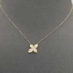 ⁦عقد ذهب عيار 18 الوزن 0.87 جرام⁩ - الصورة ⁦5⁩