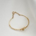 ⁦اسواره مواليد ذهب عيار 18 الوزن 1.92 جرام⁩ - الصورة ⁦2⁩