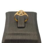 خاتم ذهب اطفال عيار 21 الوزن 0.69 جرام